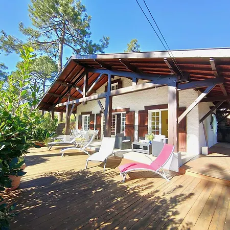 Villa Landaise Lumineuse Avec Jardin, Proche Plages Et Commerces A Piraillan - Fr-1-736-52 Lege-Cap-Ferret